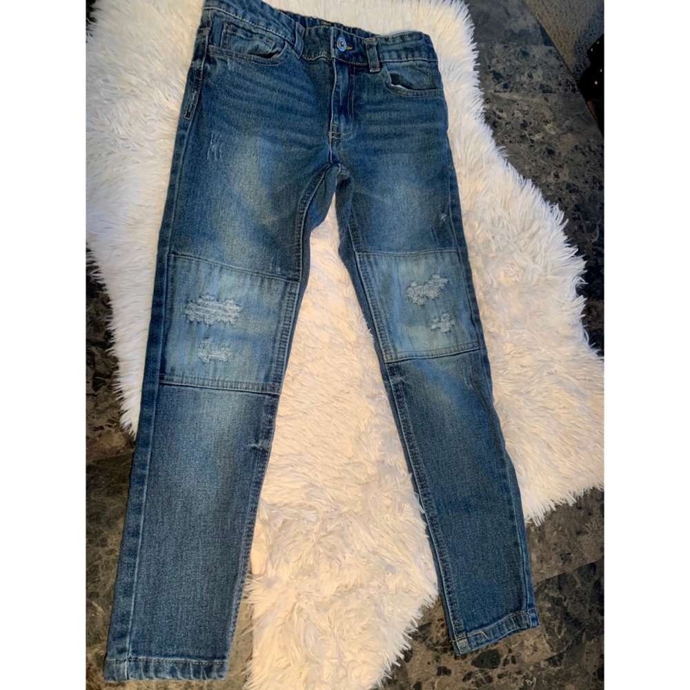 Boys patch jeans